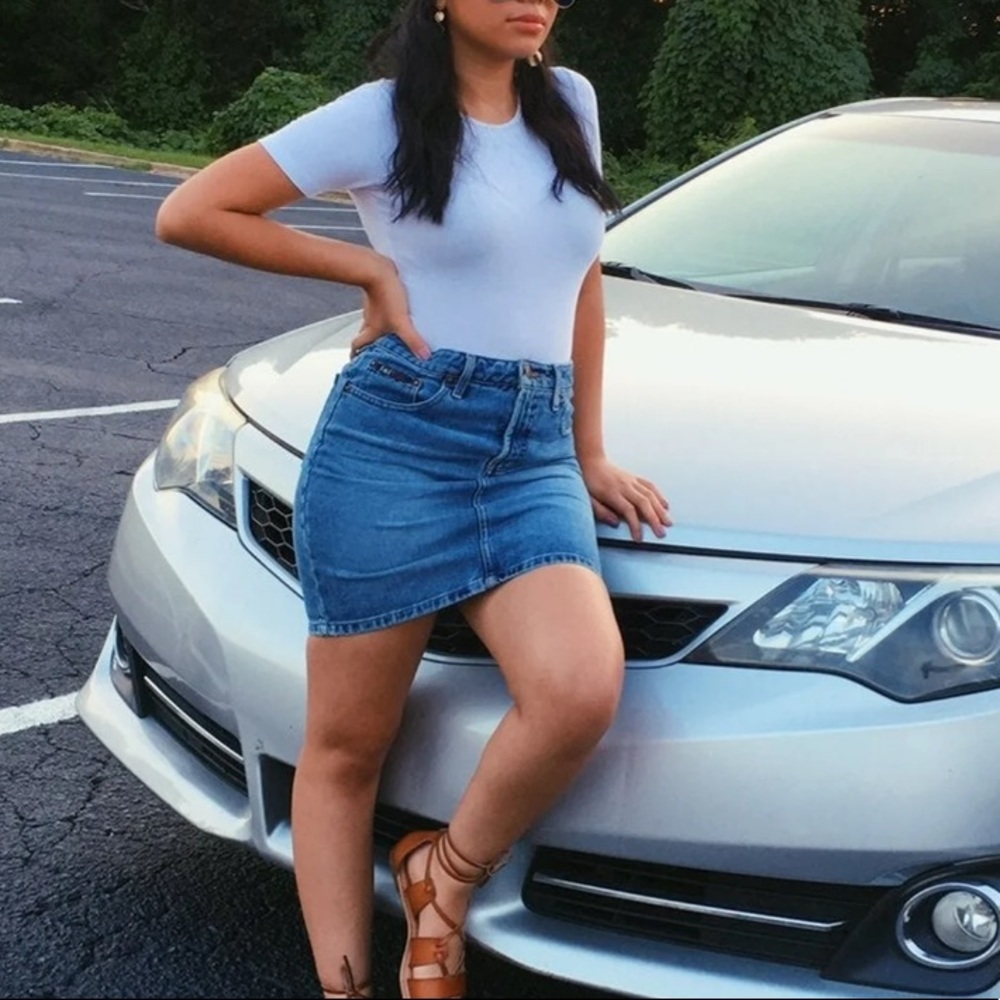 Jean skirt